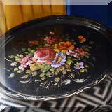 D13. Painted tray. 